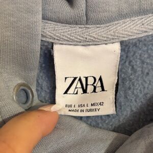 Zara Sky Blue Sweatshirt